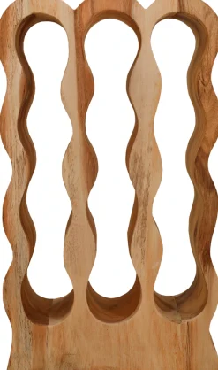 SIT Weinregal »Hakone aus Suarholz mit Flaschenhalter & Naturmaserung« 1 Stk. tlg. Sichtbare Holzmaserung trifft funktionales Flaschenhalter-Design