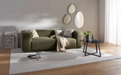 s.Oliver Big-Sofa »EMMERIK Designersofa, 3-Sitzer mit Wellenfederung, B/T/H: 242/98/73 cm« hoher Sitzkomfort, gemütlich und modern, auch in Cord