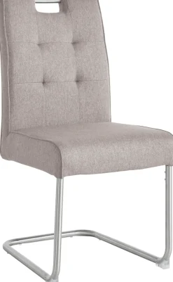 s.Oliver Freischwinger »Ciella« (Set) 2 Stk.mit hochwertiger 3D-Steppung und Taschenfederkern, Edelstahlgestell