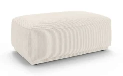s.Oliver Polsterhocker »EMMERIK Sitzhocker mit Wellenfederung, Maße B/T/H: 124,5/70,5/48 cm« hoher Sitzkomfort, gemütlich und modern, passend zur Serie Emmerik