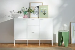 s.Oliver Sideboard »Kallby« 1 Stk. tlg. lackiertes MDF, Soft-Close Funktion, Breite 120 cm