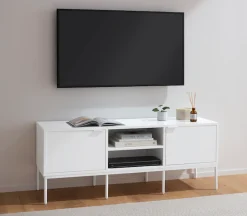 s.Oliver TV-Schrank »Kallby« 1 Stk. tlg. lackiertes MDF, Kabelmanagement, Soft-Close Funktion, Breite 140 cm