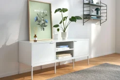 s.Oliver TV-Schrank »Kallby« 1 Stk. tlg. lackiertes MDF, Kabelmanagement, Soft-Close Funktion, Breite 140 cm