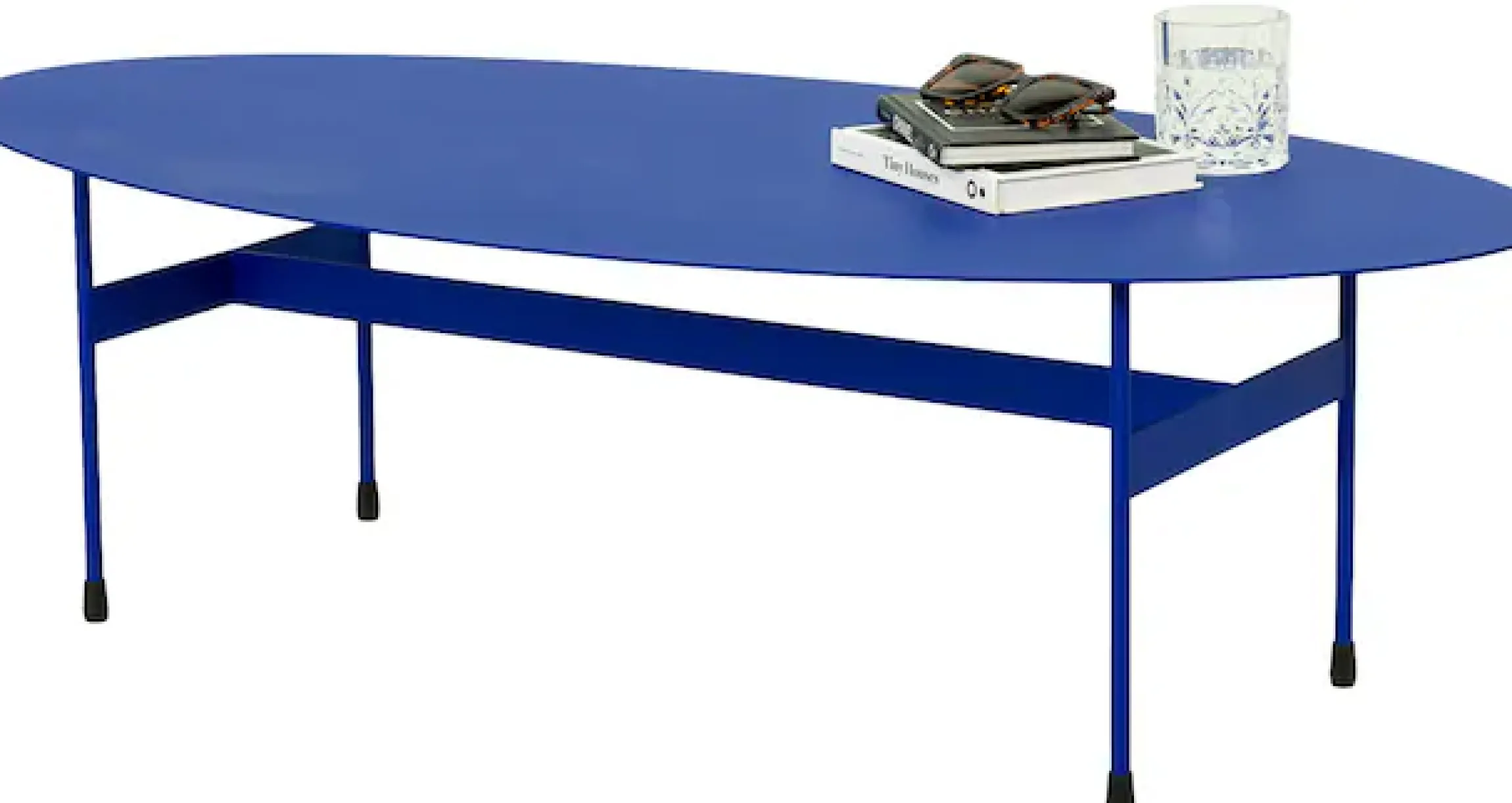 Spinder Design Couchtisch »MIRA OVAL« Couchtisch aus Stahl