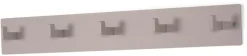 Spinder Design Garderobenhaken Metall, Zeitloses Design, 5 Haken, Breite 70 cm