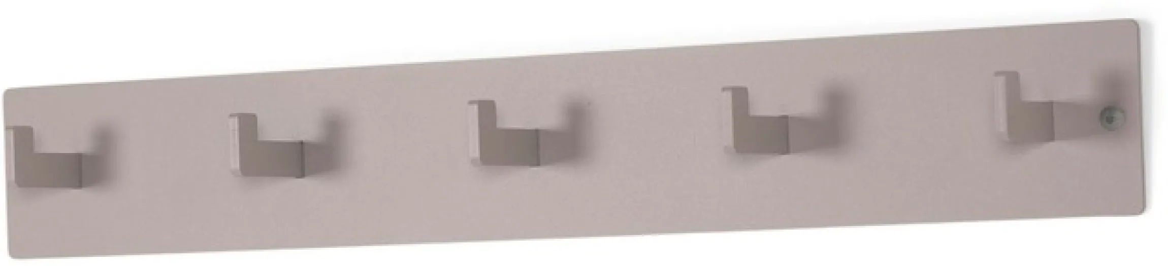 Spinder Design Garderobenhaken Metall, Zeitloses Design, 5 Haken, Breite 70 cm