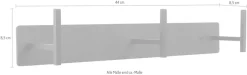 Spinder Design Garderobenhaken »CHAPMAN 3« Wandgarderobe aus Stahl mit 3 Haken