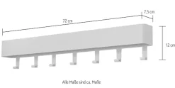 Spinder Design Garderobenhaken Metall, Breite 72 cm