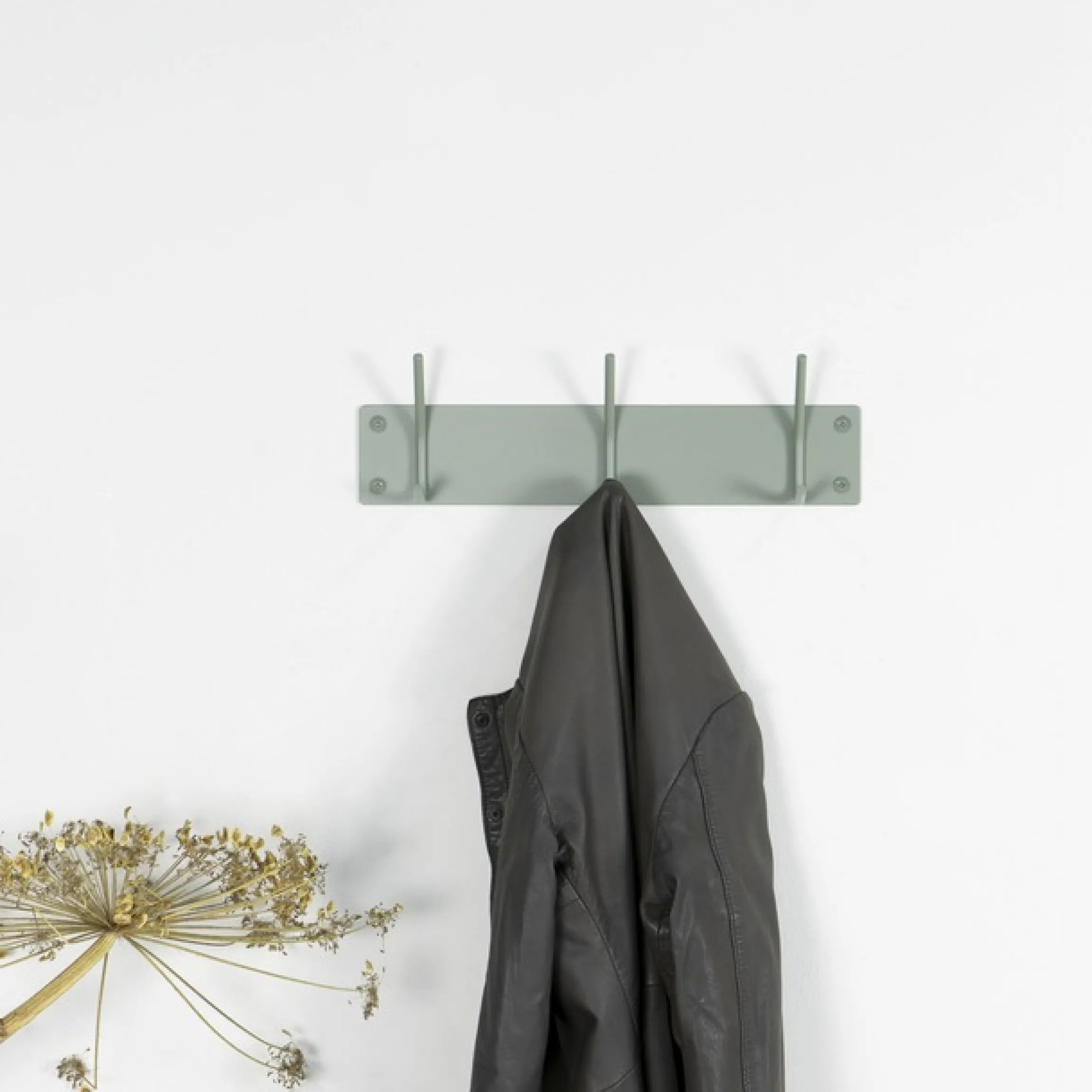 Spinder Design Garderobenhaken »FUSION 3« Wandgarderobe aus Stahl im Skandinavischen Stil mit 5 Haken