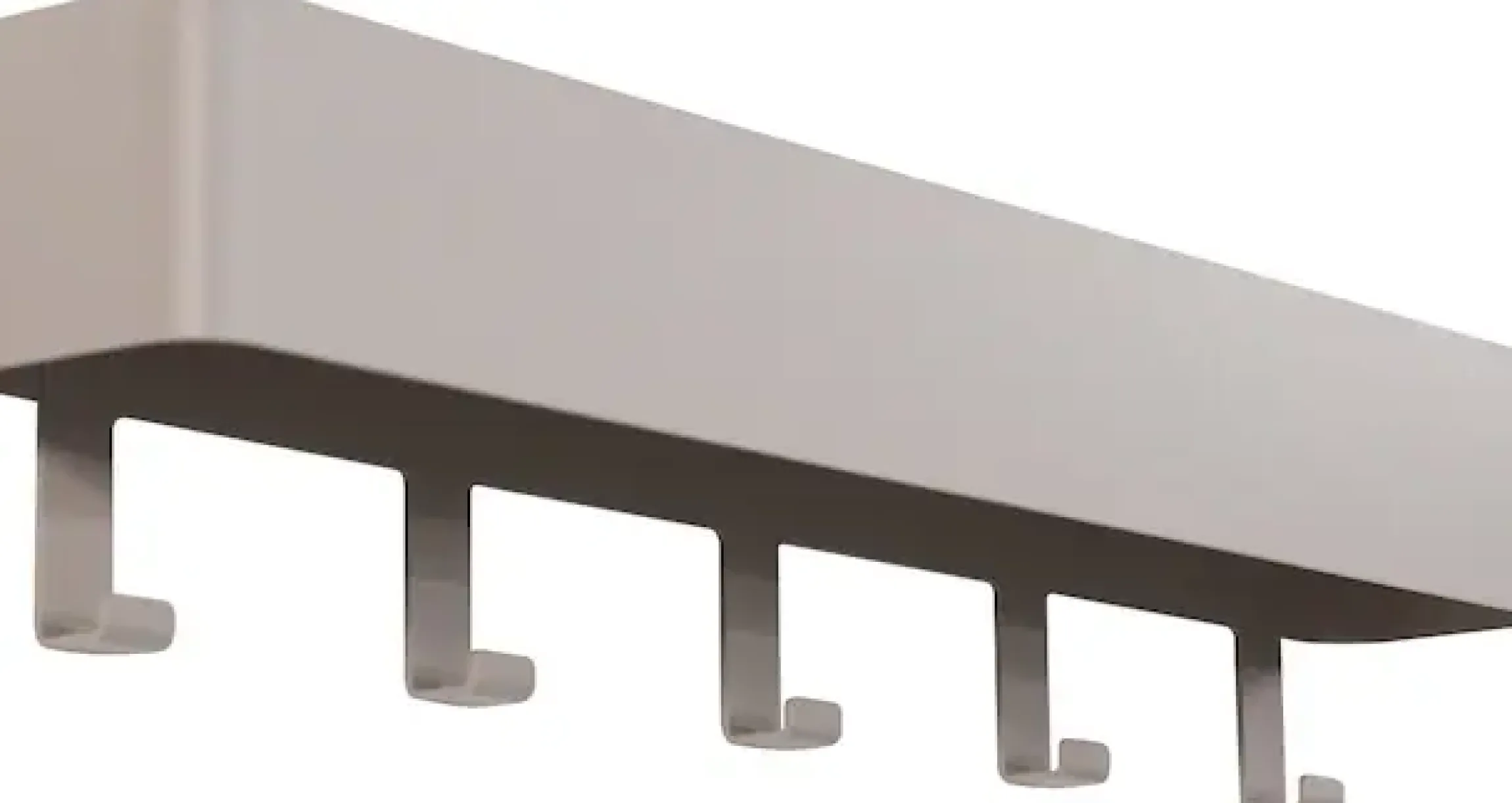 Spinder Design Garderobenhaken Metall, Breite 52 cm