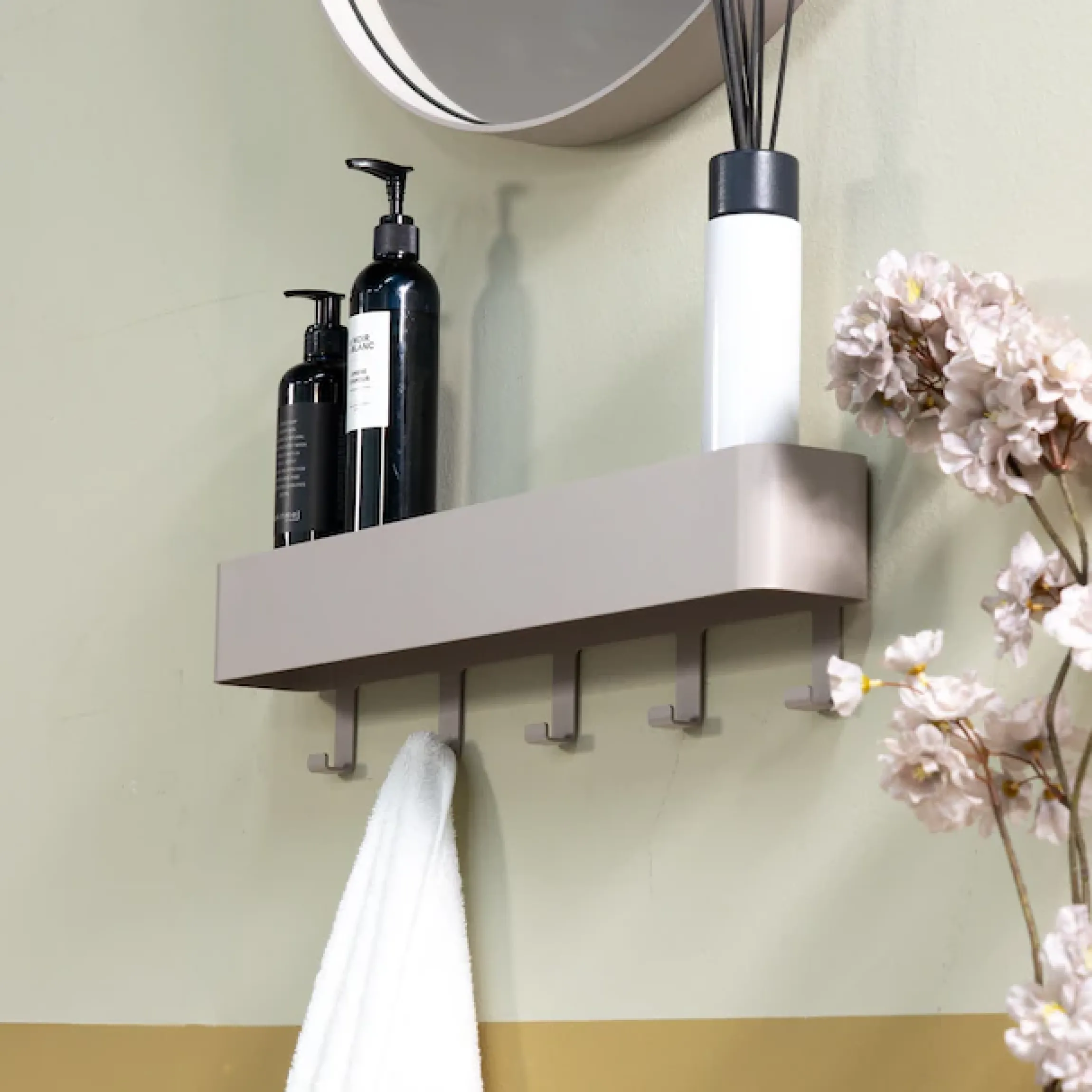 Spinder Design Garderobenhaken Metall, Breite 52 cm