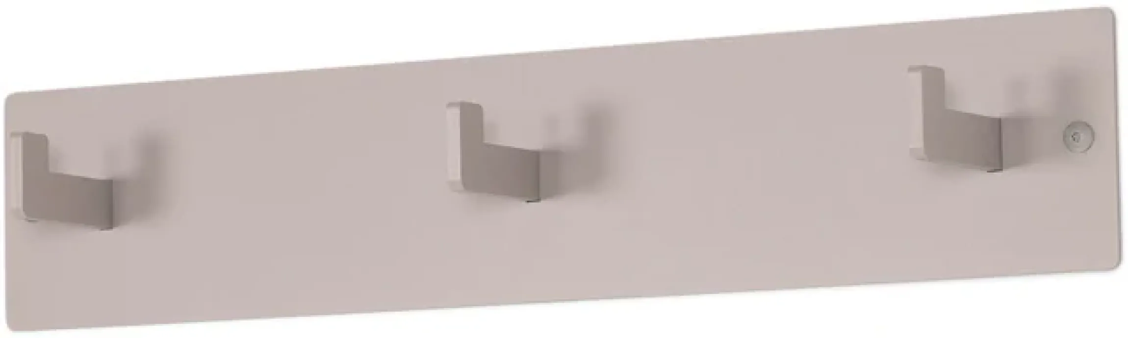 Spinder Design Garderobenhaken Metall, Zeitloses Design, 3 Haken, Breite 50 cm