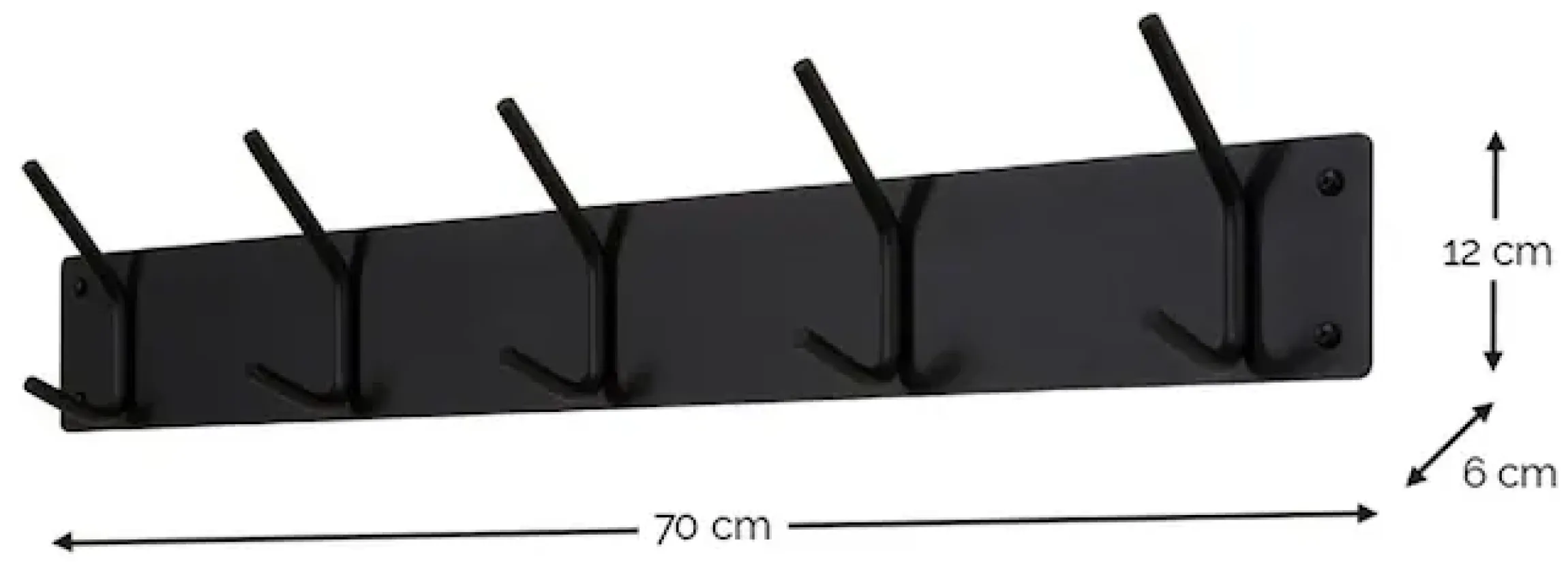 Spinder Design Garderobenhaken »FUSION« Metall, Breite 70 cm