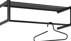 Spinder Design Garderobenleiste »SMOOTH« Schlichter Wandgarderobenständer aus Stahl