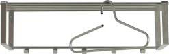 Spinder Design Garderobenleiste »REX« Wandgarderobe aus Stahl mit Hutablage und 5 bzw. 7 Haken