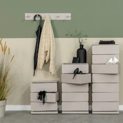 Spinder Design Kommode »JOEY 7« Stahlschuhschrank und Aufbewahrungsschrank in 1