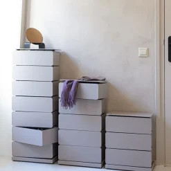 Spinder Design Kommode »JOEY 7« Stahlschuhschrank und Aufbewahrungsschrank in 1