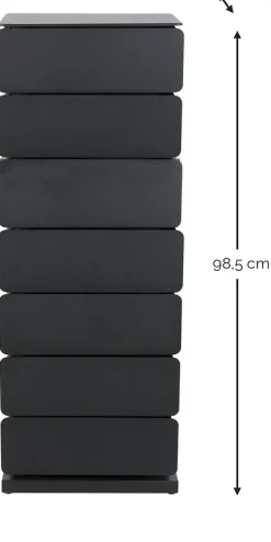 Spinder Design Kommode »JOEY 7« Stahlschuhschrank und Aufbewahrungsschrank in 1