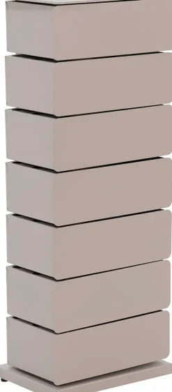 Spinder Design Kommode »JOEY 7« Stahlschuhschrank und Aufbewahrungsschrank in 1