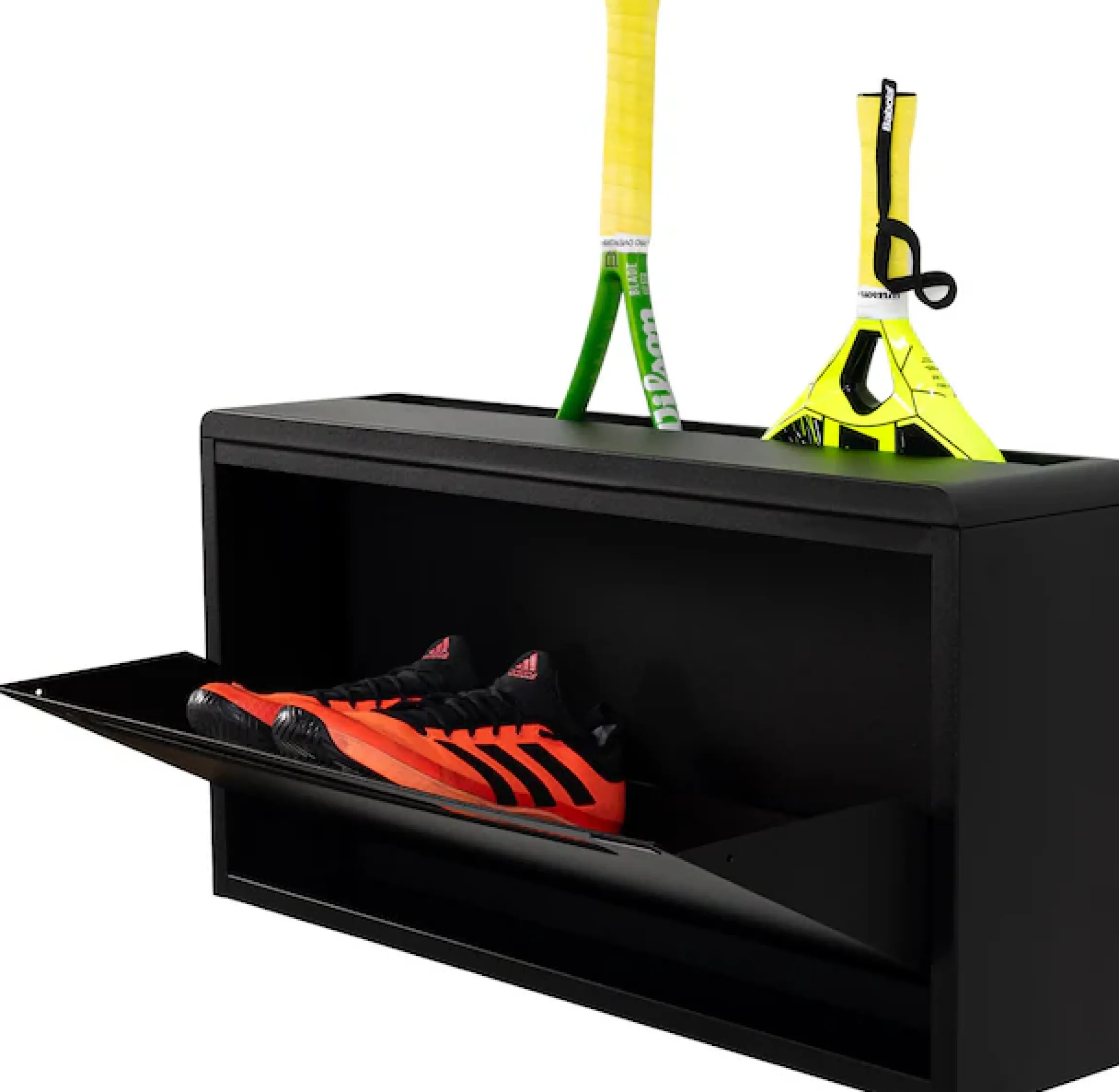 Spinder Design Schuhschrank »LUIGI« Stahlschuhschrank mit Fach