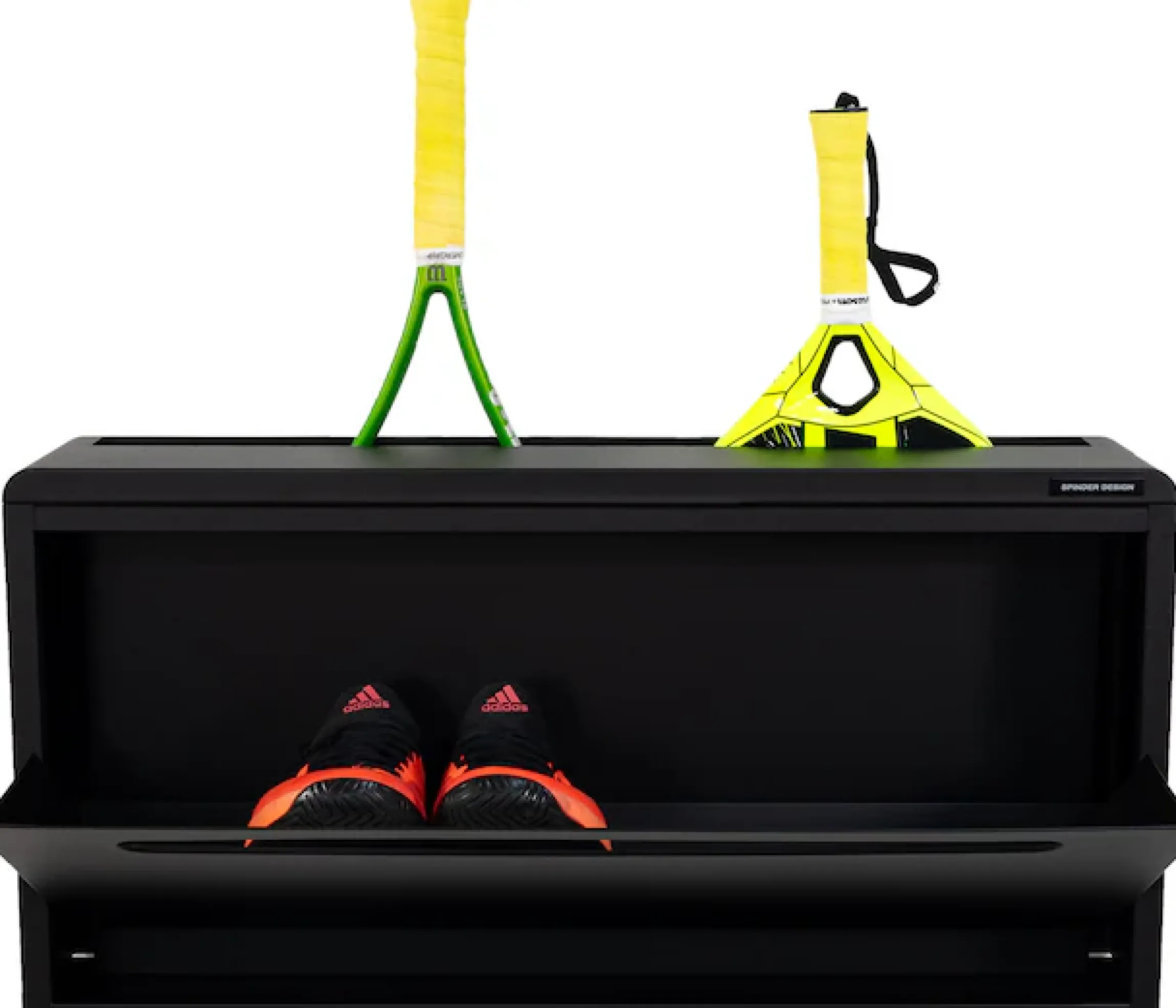 Spinder Design Schuhschrank »LUIGI« Stahlschuhschrank mit Fach