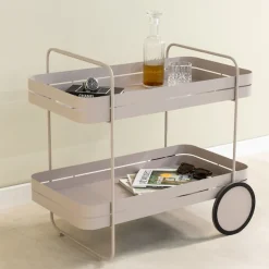 Spinder Design Servierwagen »GIN & TROLLY« 1 Stk. tlg. Servierwagen aus Stahl mit Gummirädern