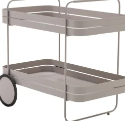 Spinder Design Servierwagen »GIN & TROLLY« 1 Stk. tlg. Servierwagen aus Stahl mit Gummirädern