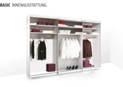 STAUD Kleiderschrank »Schwebetürenschrank Includo Glas«