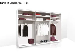 STAUD Kleiderschrank »Schwebetürenschrank Includo Glas«
