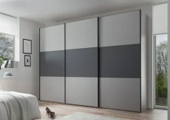 STAUD Schwebetürenschrank »Includo, Made in Germany« Mit vier verschiedenen Ausstattungsvarianten