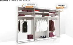 STAUD Schwebetürenschrank »Includo Glas, Made in Germany«