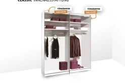 STAUD Schwebetürenschrank »Includo, Made in Germany« Mit vier verschiedenen Ausstattungsvarianten