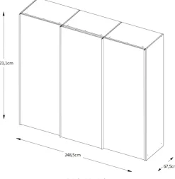 STAUD Schwebetürenschrank »Includo, Made in Germany« Mit vier verschiedenen Ausstattungsvarianten