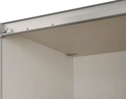 STAUD Schwebetürenschrank »Includo_Minisystem_08_2-türig, Made in Germany« Mit vier verschiedenen Ausstattungsvarianten