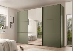 STAUD Schwebetürenschrank »Includo, Made in Germany« Mit Spiegeltüre und vier verschiedenen Ausstattungsvarianten
