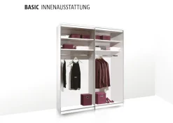 STAUD Schwebetürenschrank »Sinfonie Plus, edles Design in hochwertiger Qualität, Made in Germany« Mit vier verschiedenen Ausstattungsvarianten