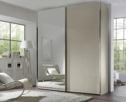 STAUD Schwebetürenschrank »Sinfonie Plus, edles Design in hochwertiger Qualität, Made in Germany« Mit Spiegeltüre und in vier verschiedenen Ausstattungsvarianten