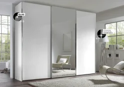STAUD Schwebetürenschrank »Sinfonie Plus, edles Design in hochwertiger Qualität, Made in Germany« Mit Spiegeltür und vier verschiedenen Ausstattungsvarianten