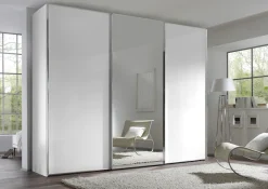 STAUD Schwebetürenschrank »Sinfonie Plus, edles Design in hochwertiger Qualität, Made in Germany« Mit Spiegeltür und vier verschiedenen Ausstattungsvarianten
