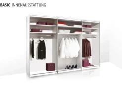 STAUD Schwebetürenschrank »Sinfonie Plus, edles Design in hochwertiger Qualität, Made in Germany« Mit vier verschiedenen Ausstattungsvarianten