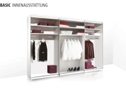 STAUD Schwebetürenschrank »Sinfonie Plus, edles Design in hochwertiger Qualität, Made in Germany« Mit vier verschiedenen Ausstattungsvarianten
