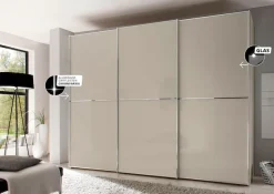 STAUD Schwebetürenschrank »Sinfonie Plus, edles Design in hochwertiger Qualität, Made in Germany« Mit Glasfront und vier verschiedenen Ausstattungsvarianten
