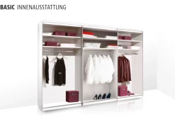 STAUD Schwebetürenschrank »Sonate Lucca, Made in Germany« Mit vier verschiedenen Ausstattungsvarianten