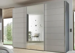 STAUD Schwebetürenschrank »Sonate Como mit Spiegel, in wertigerStaud-Qualität, Made in Germany« in 4 verschiedenen Ausstattungsvarianten erhältlich,viele Varianten