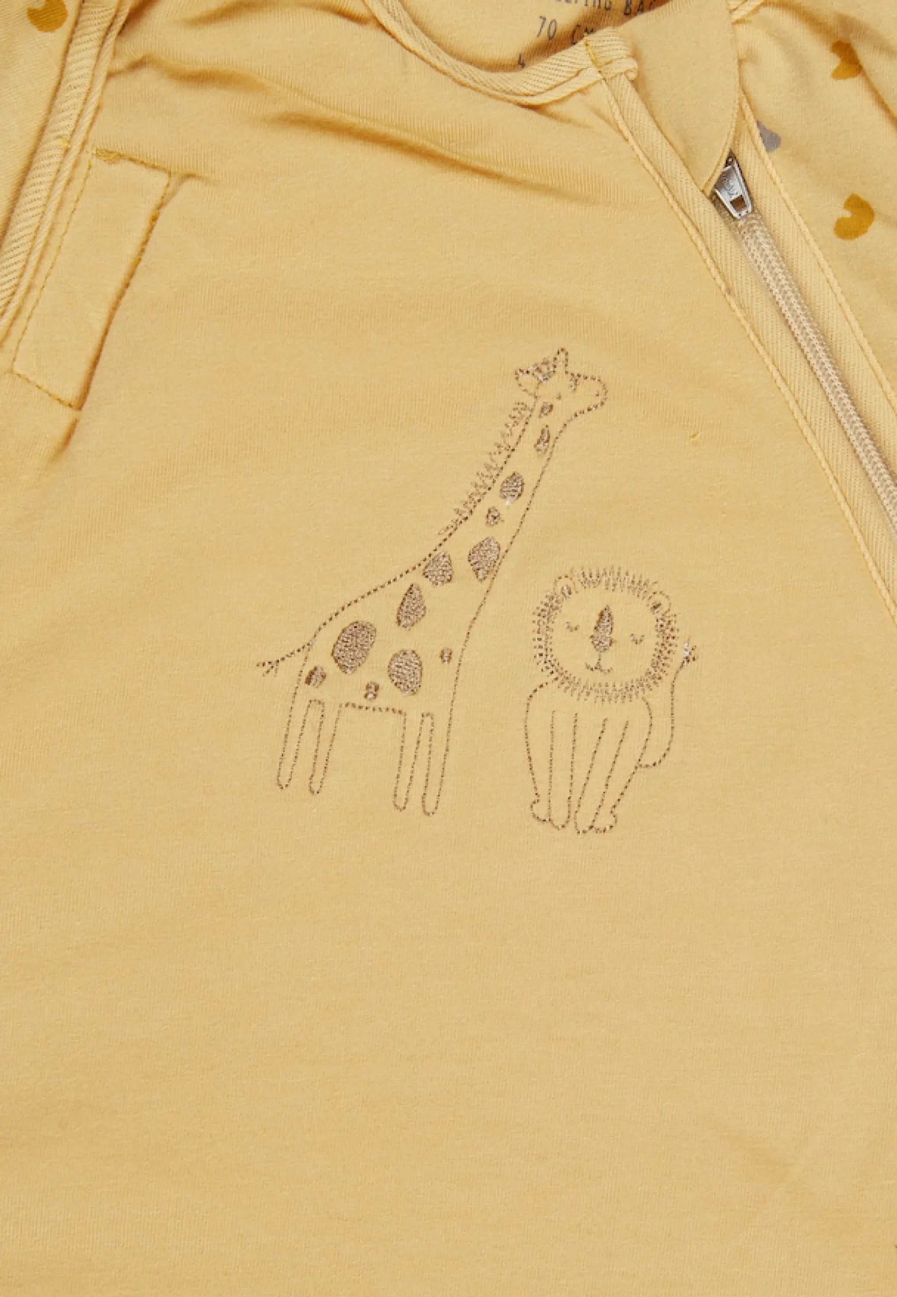 Sterntaler® Babyschlafsack »Schlafsack mit Armen 100cm Safari«