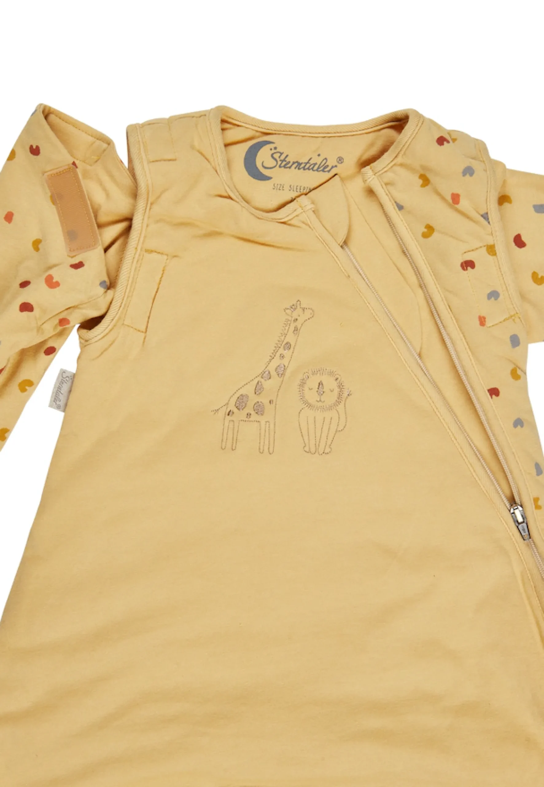 Sterntaler® Babyschlafsack »Schlafsack mit Armen 100cm Safari«