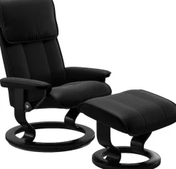 Stressless® Fußhocker »Admiral« mit Classic Base, Gestell Schwarz