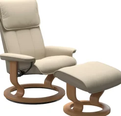 Stressless® Fußhocker »Admiral« mit Classic Base, Gestell Eiche