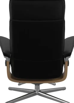Stressless® Fußhocker »Admiral« mit Cross Base, Größe M & L, Holzakzent Eiche