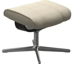 Stressless® Fußhocker »Consul« mit Cross Base, Größe S, M & L, Holzakzent Schwarz
